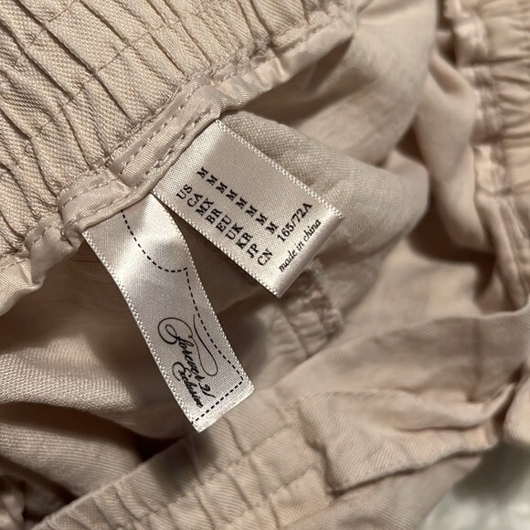 Forever 21 Linen wide leg pants in Beige - Picture 3 of 3